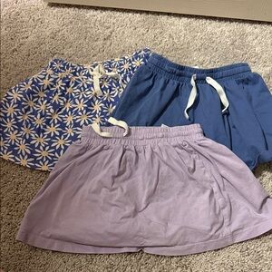 Hanna Andersson Light Purple Shorts